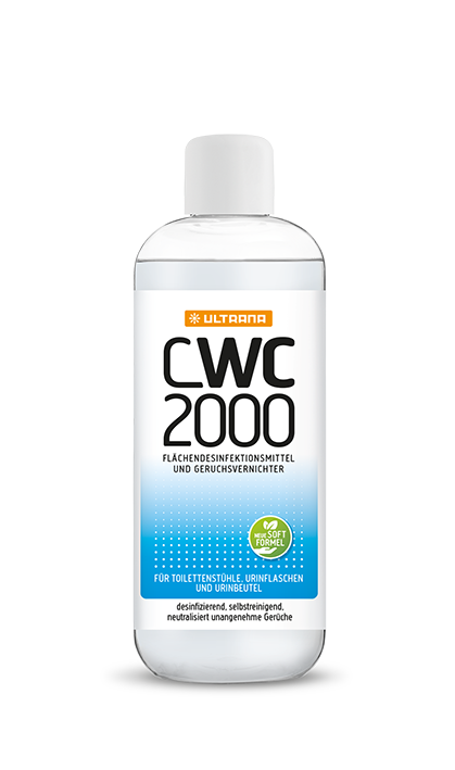 Geruchsvernichter mit Desinfektionsmittel Ultrana CWC 2000, 150 ml (VE 24 Stück)