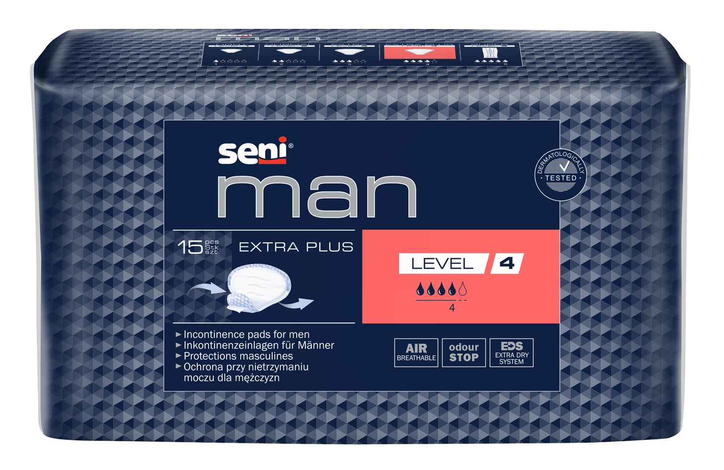 Inkontinenzeinlagen Seni Man Extra Plus Level 4