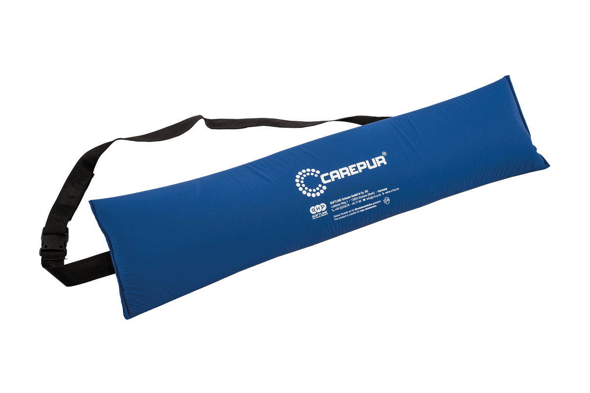 Fersenentlastungsgurt CarePur M 90 x 16 cm blau_Produktbild