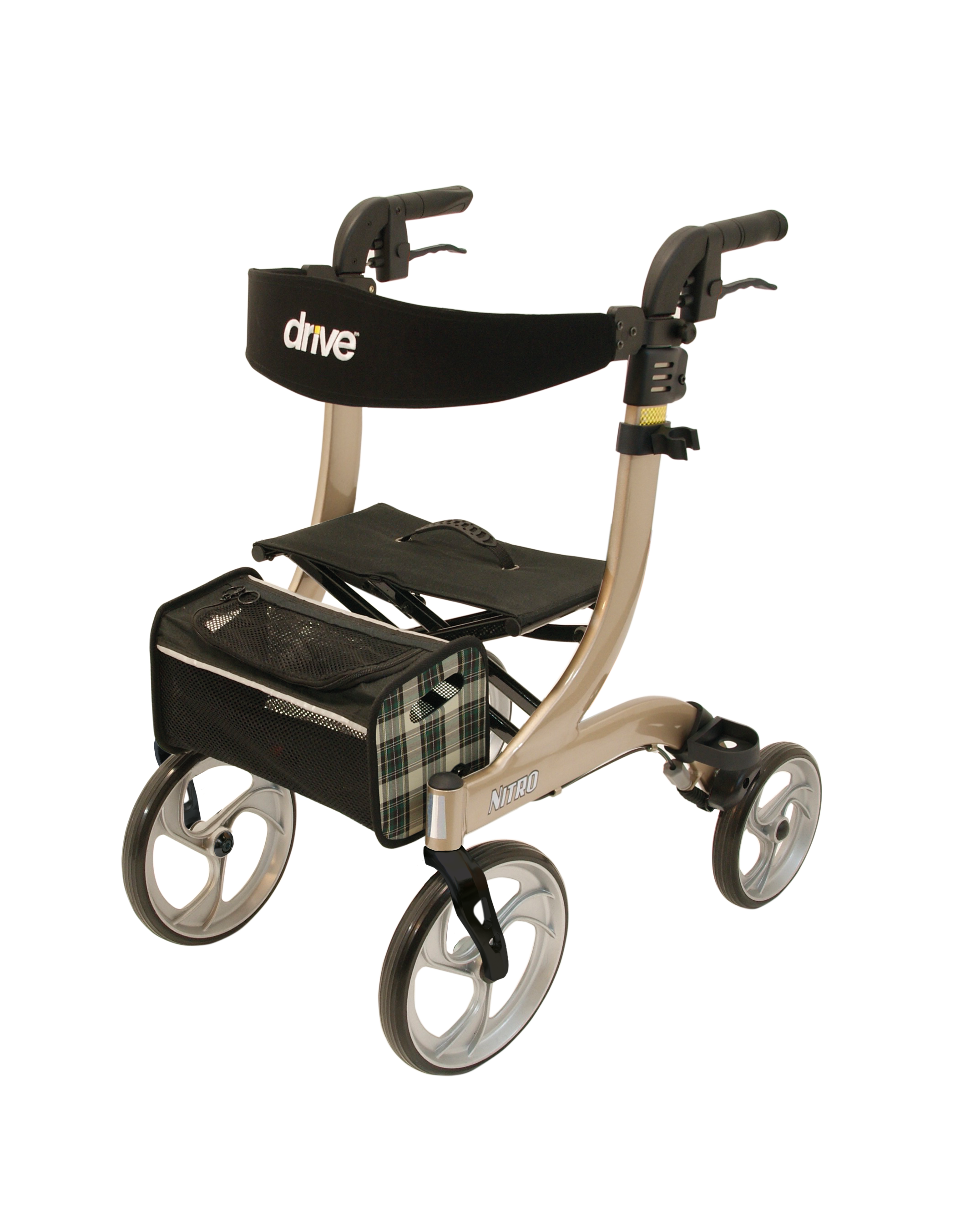Rollator NITRO, Farbe champagner