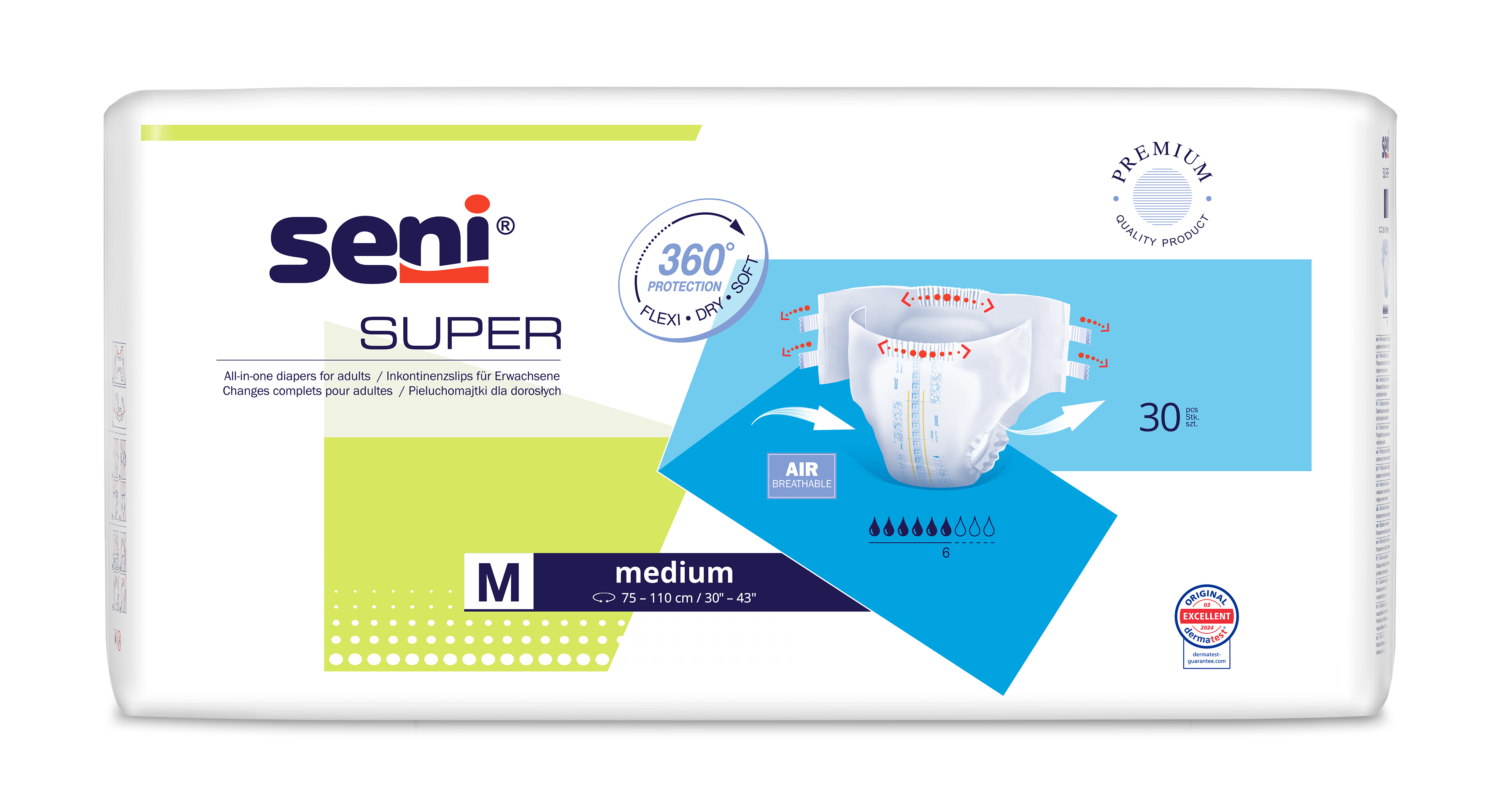 Inkontinenzhosen Super Seni Medium, Packung