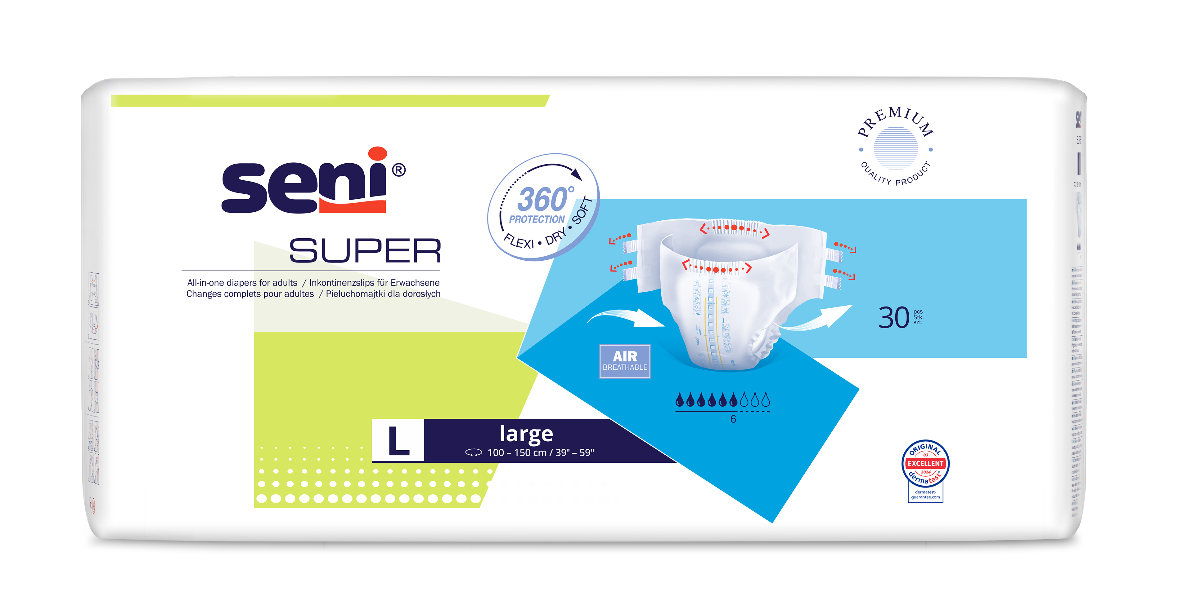 Inkontinenzhosen Super Seni Large, Packung