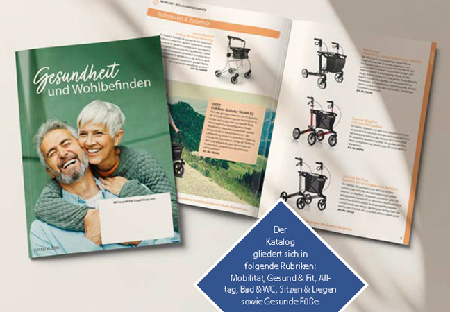 Bestellflyer Gesundheit und Wohlbefinden 2026