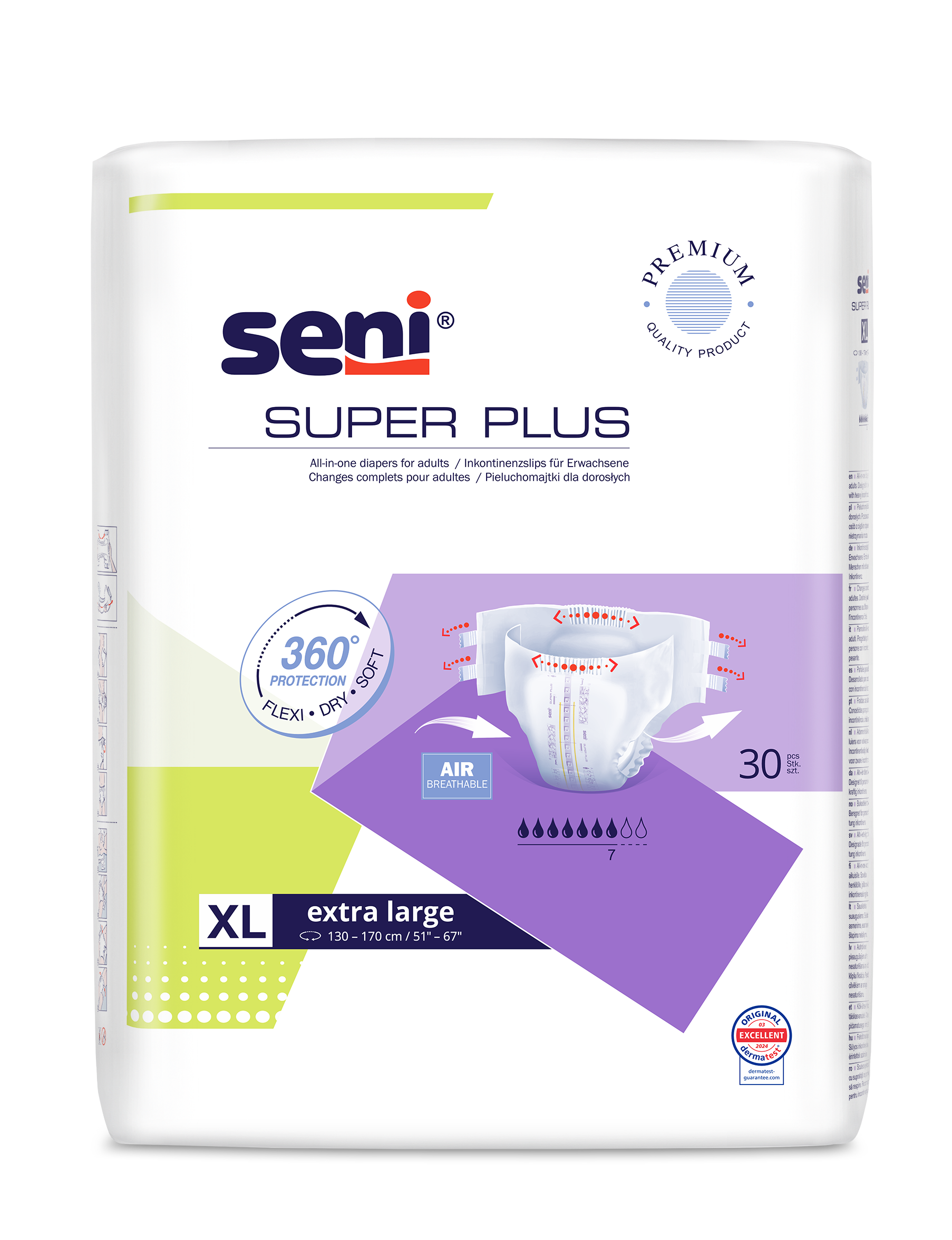 Inkontinenzhosen Seni Super Plus x-Large, Packung