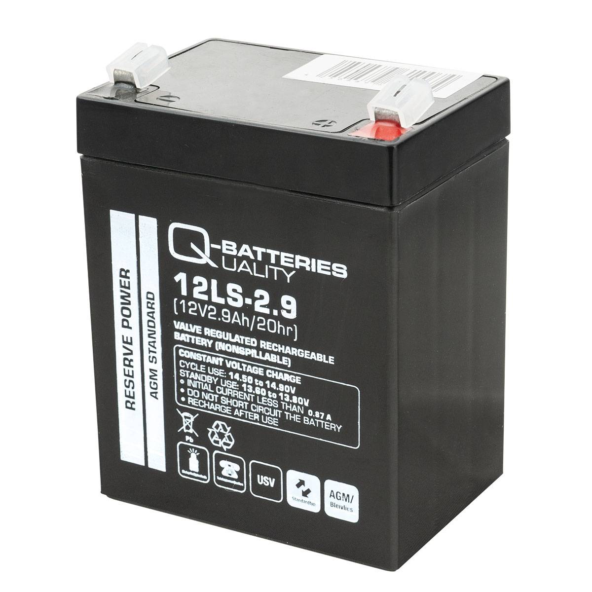 Quality-Batteries 12LS-2.9 12V/2,9Ah