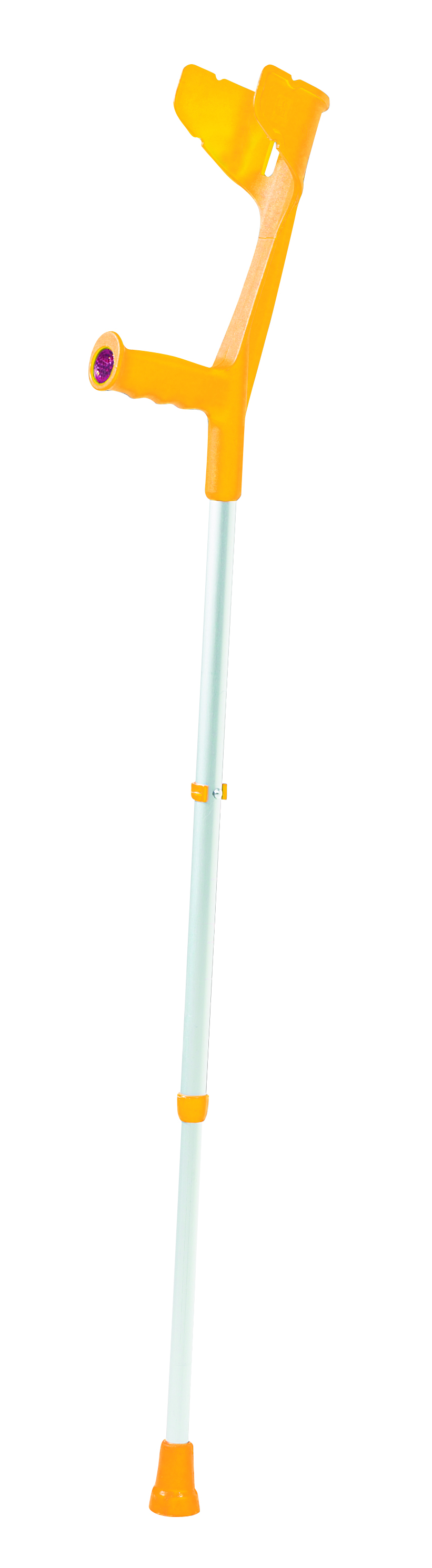 Unterarmgehstütze Magic-Twin, Standard-Clip, gelb