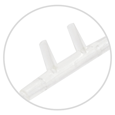 AEROpart® Sauerstoff-Brille 11-S mit 2m Schlauch, gerade Nasenstutzen