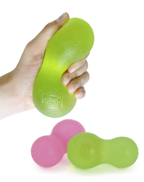 SISSEL Handtrainer Twin Grip Set, pink und grün