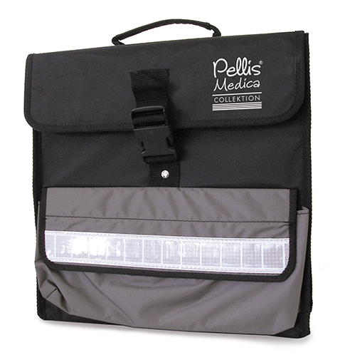 Rollstuhltasche Rolli-bag schwarz-grau