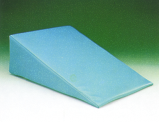 Hochlagerungskeil 44x60x20/0 cm mit Kunstlederbezug weiß