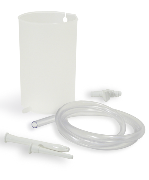 Irrigator komplett, aus Kunststoff 1 Liter