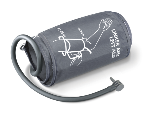 XL-Manschette für Blutdruckmessgerät BM58, 30-42cm, schwarz