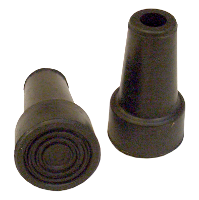 Gummipuffer für Fünffußgehhilfe, 8mm schwarz