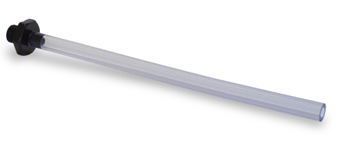 Schlauch mit Anschlußadapter für Befeuchterflasche, 22cm