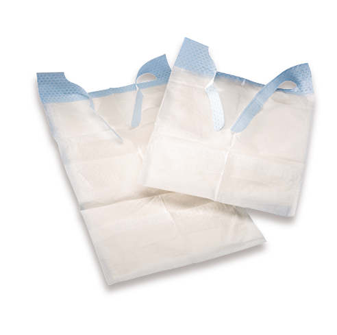 TENA Bibs Schutzservietten Gr. L 37 x 68 cm ( 6 x 150 Stück )