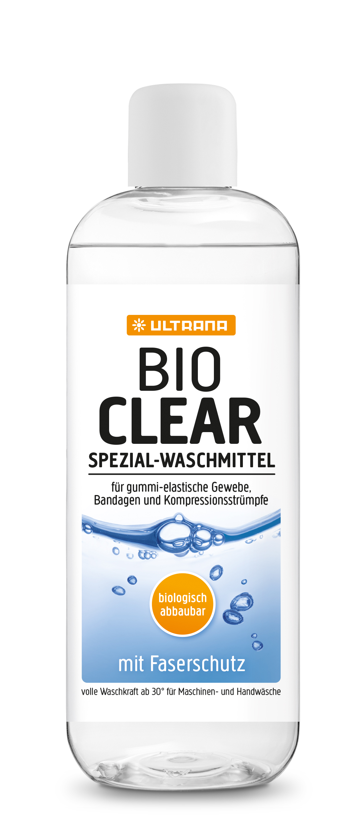 Spezial-Waschmittel Ultrana Bio Clear 500 ml (VE: 16 Stück)