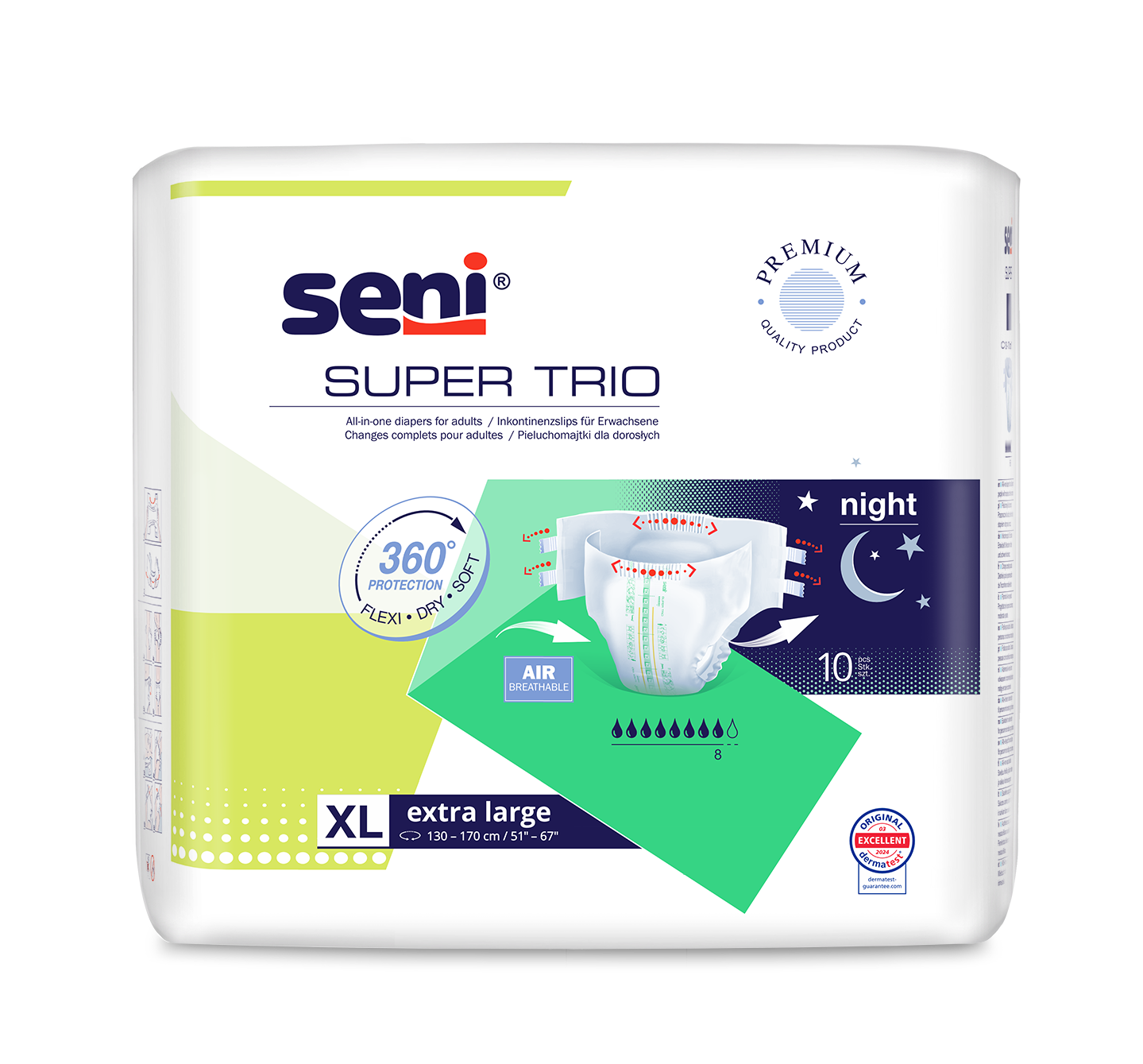 Inkontinenzhosen Super Seni Trio Extra Large, Packung
