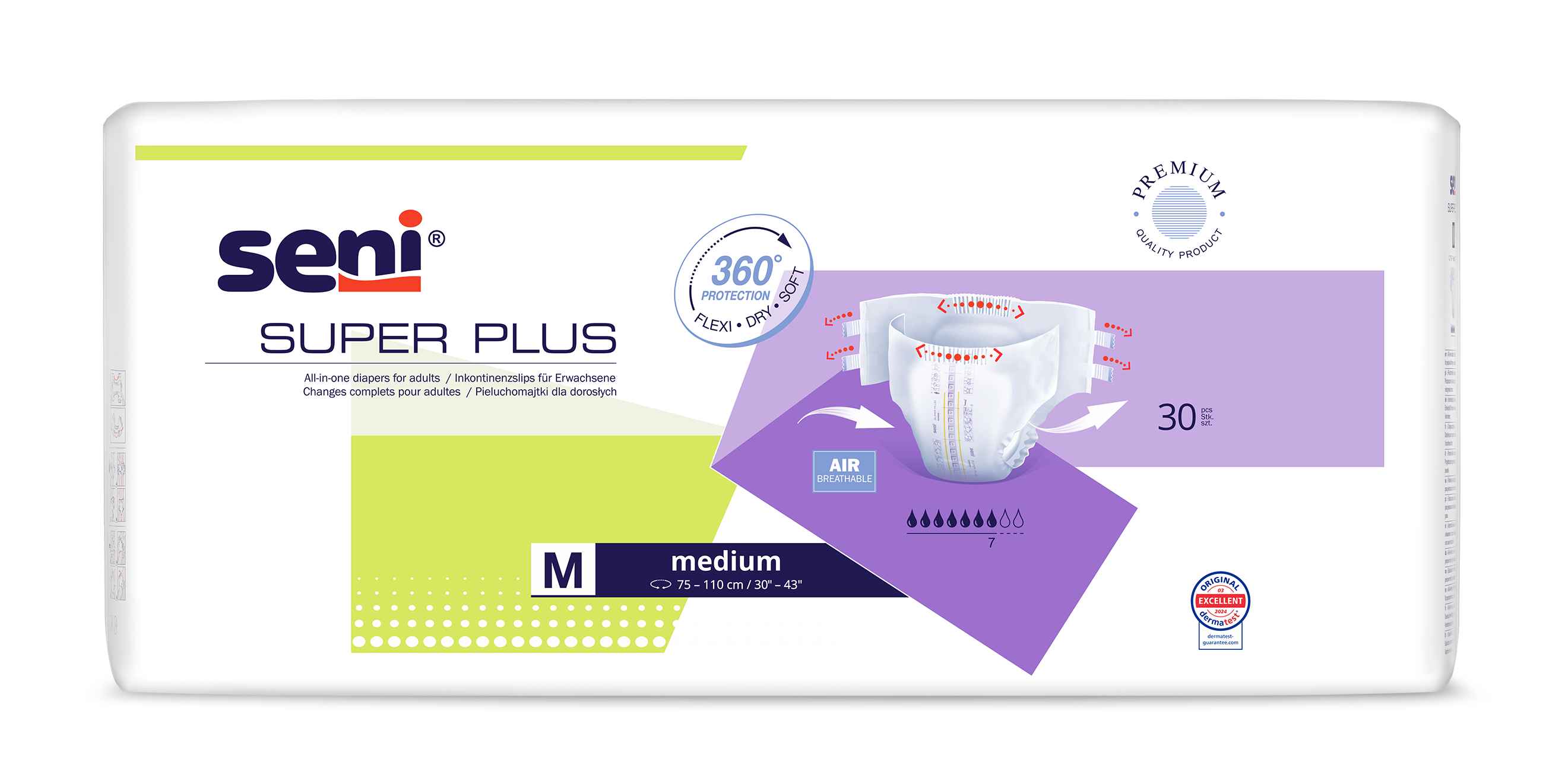 Inkontinenzhosen Seni Super Plus Medium, Packung