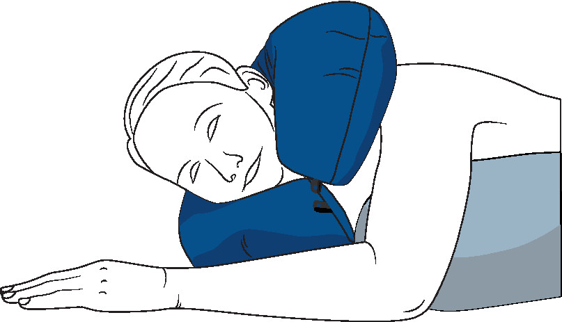 Ringkissen CarePure M blau_Anwendung 1
