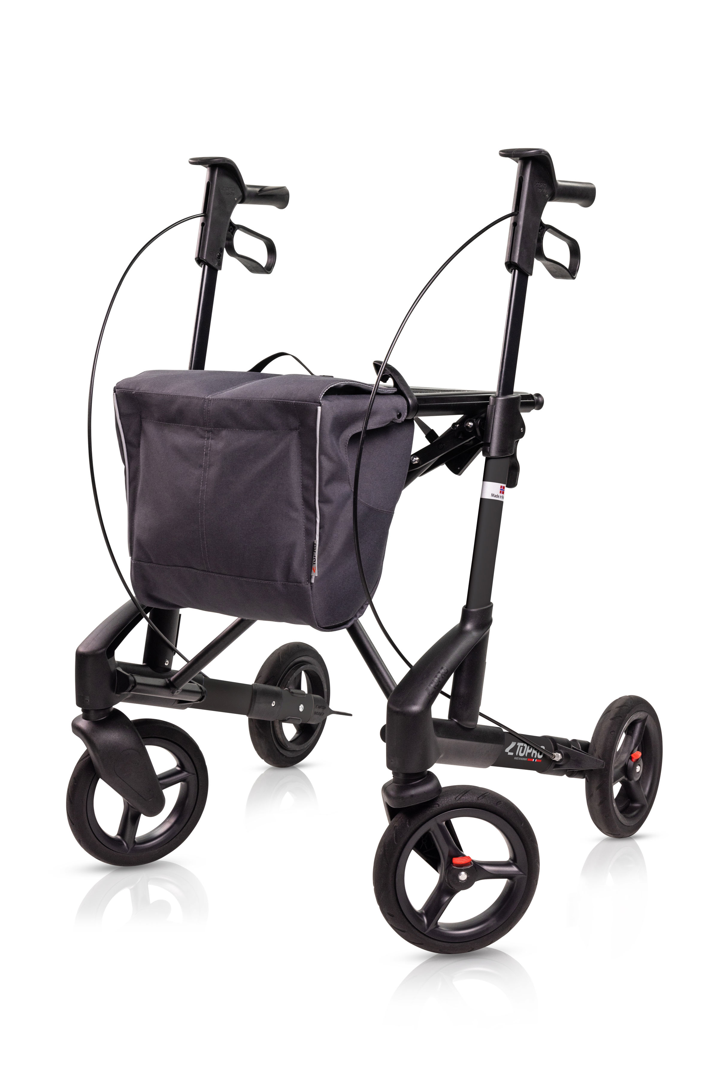 Rollator Troja 5G Black Series, schwarz