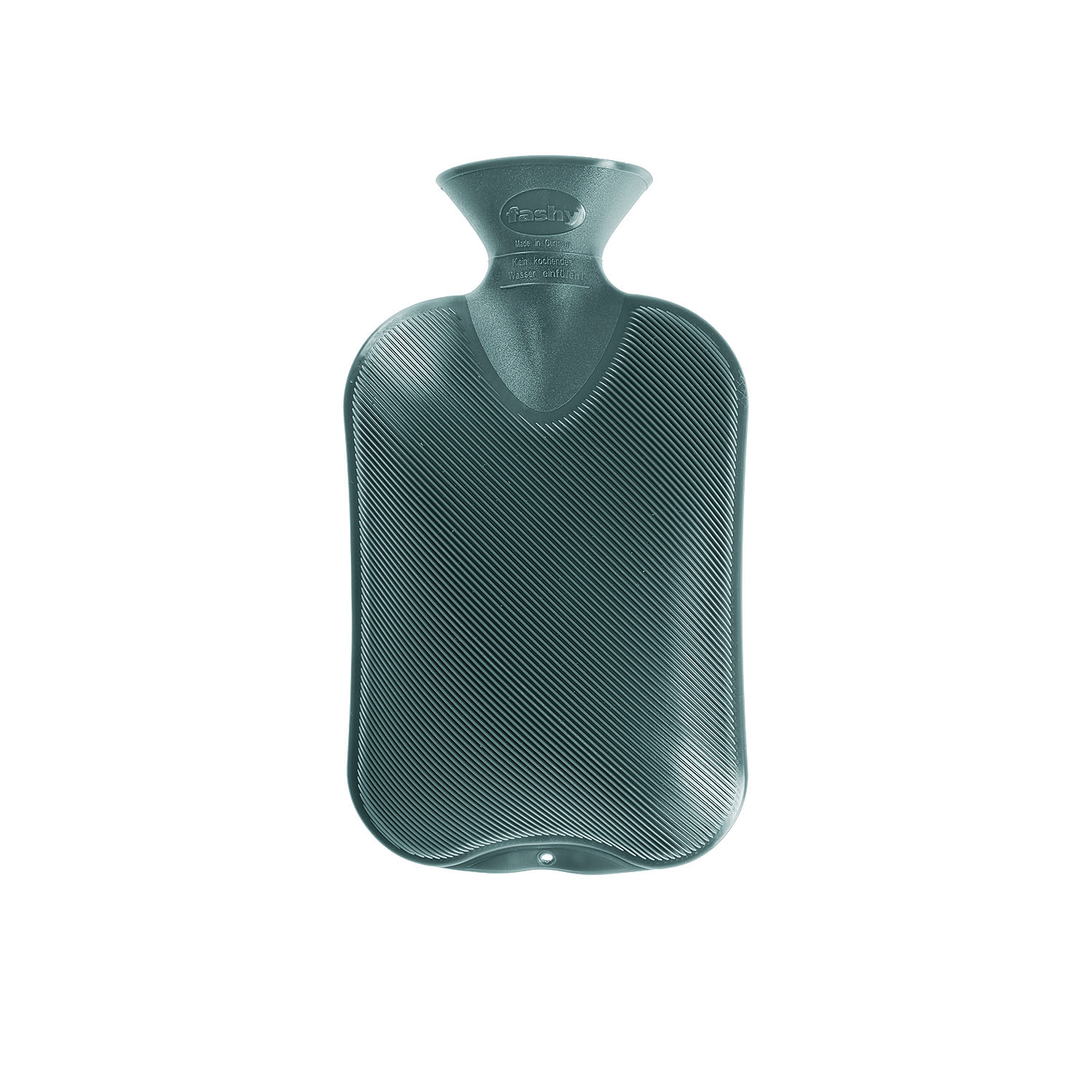 Wärmflasche Halblamelle, anthrazit