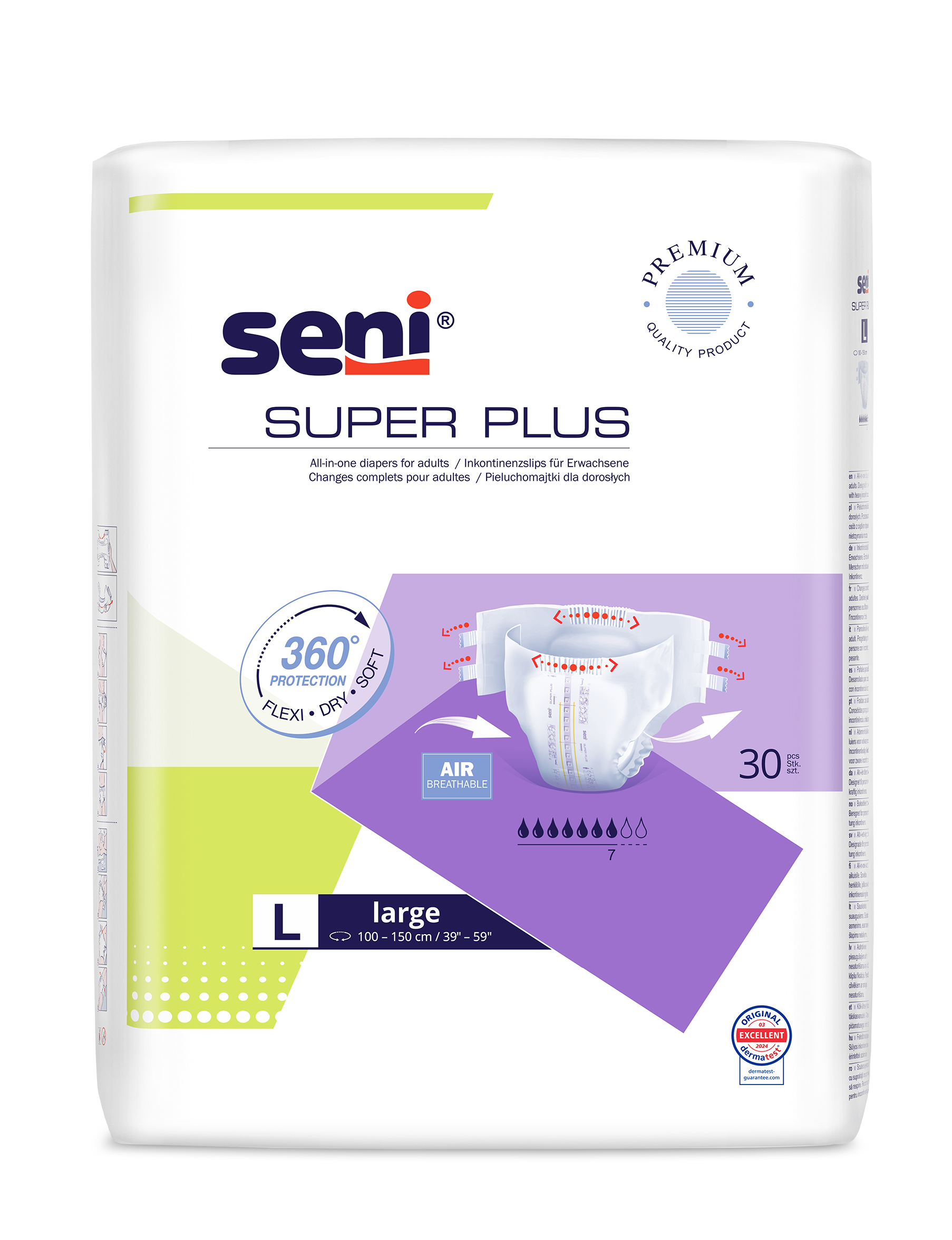 Inkontinenzhosen Seni Super Plus Large, Packung