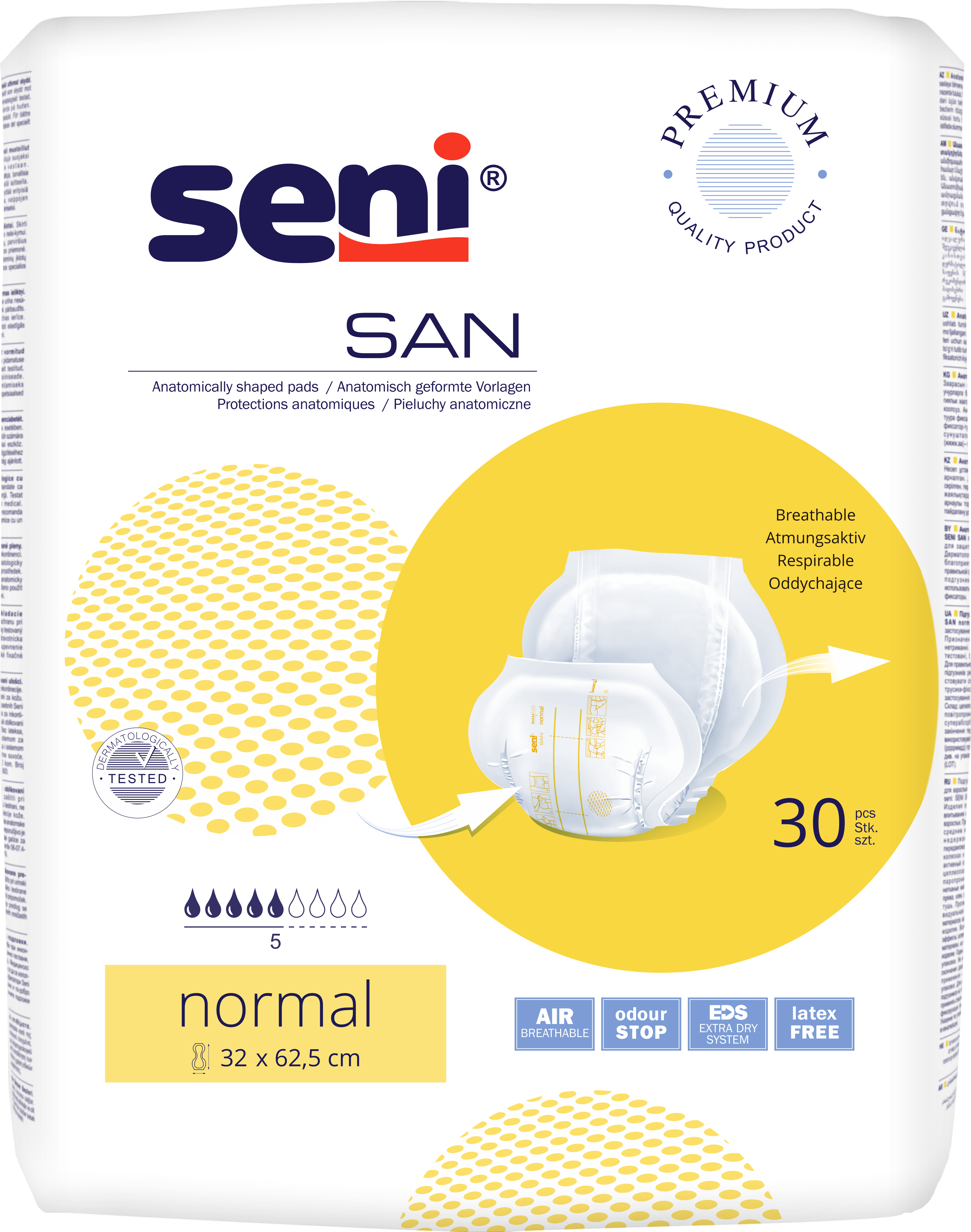 Inkontinenzvorlagen Seni San Normal, Packung