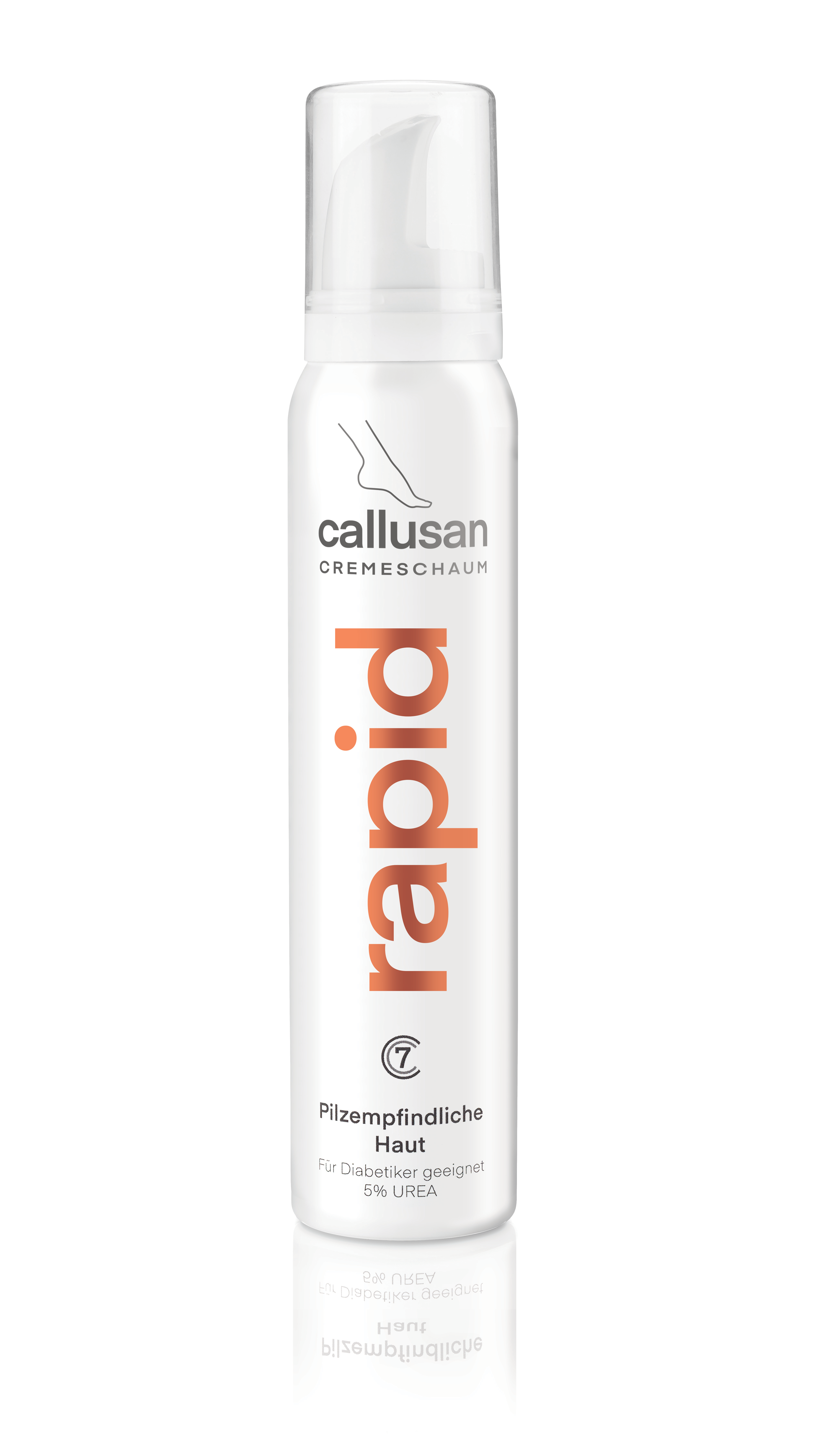 Cremeschaum Callusan Rapid