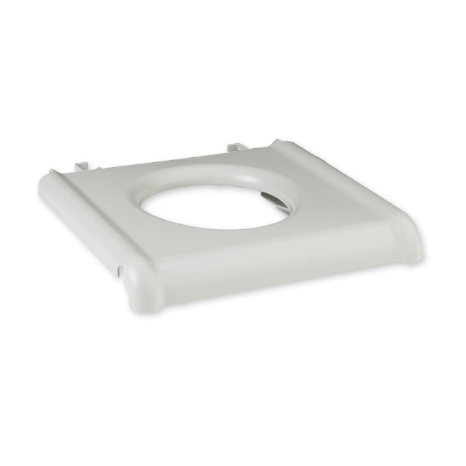 Toilettenbrille Universal grau Oberteil