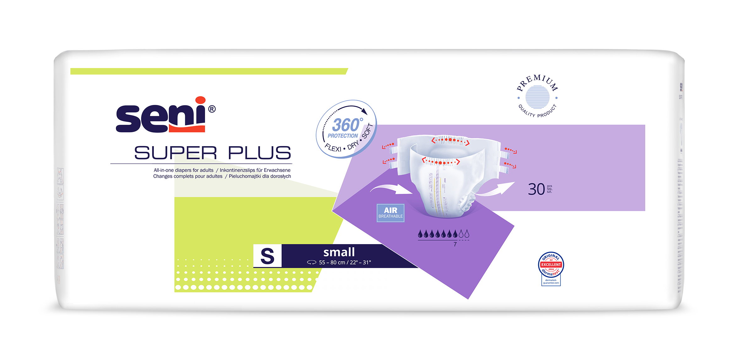 Inkontinenzhosen Super Seni Plus Small, Packung