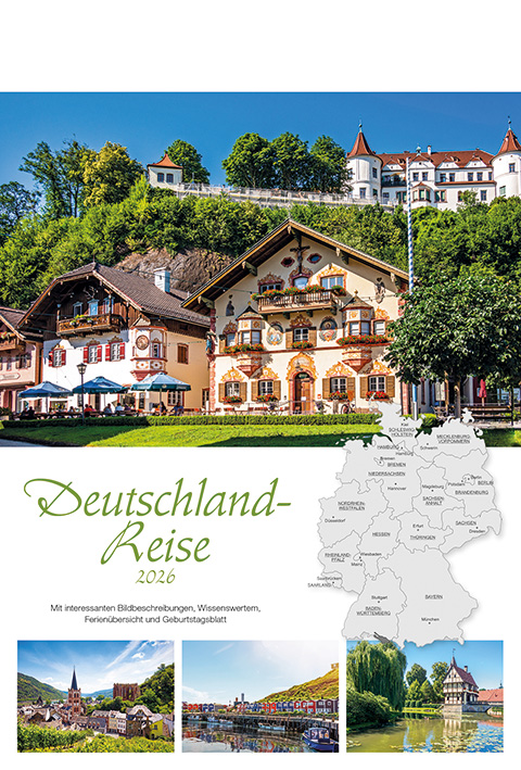 Bildkalender Deutschlandreise 2026