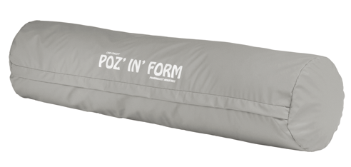 Poz’In’Form Zylinderkissen 75 x 18 cm, grau