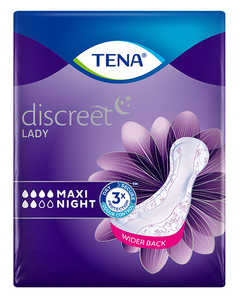 Einlage TENA Lady Discreet Night Maxi (1 Karton: 6 x 12 Stück)