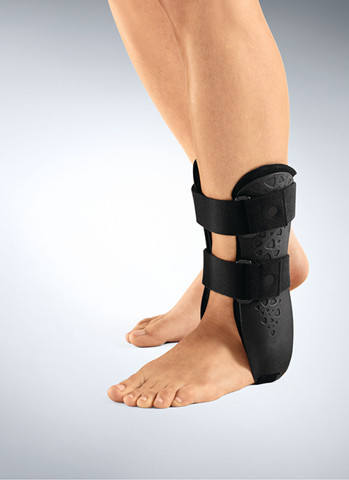 Sprunggelenkorthese Malleo-Cast Foam schwarz