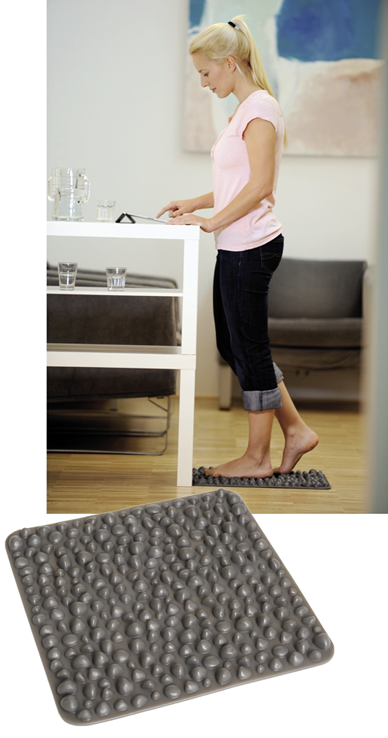 Step-Fit Sissel® ca.49 x 49 cm,grau