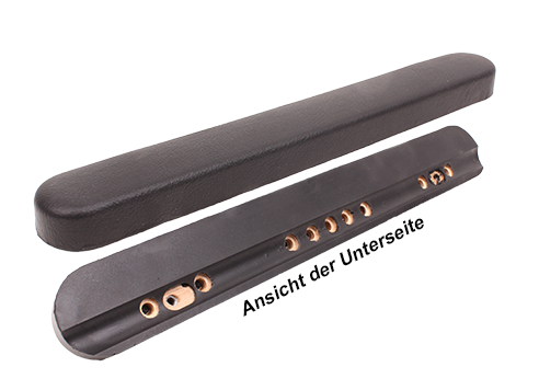 Armauflage,PU schwarz universal, lang