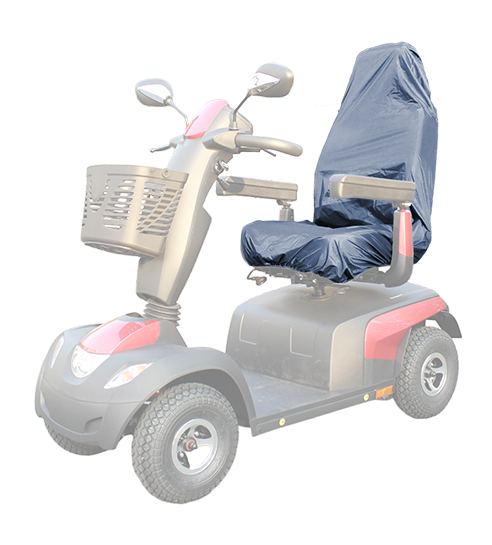 Scootersitz-Abdeckung ROLKO-rainPro blau