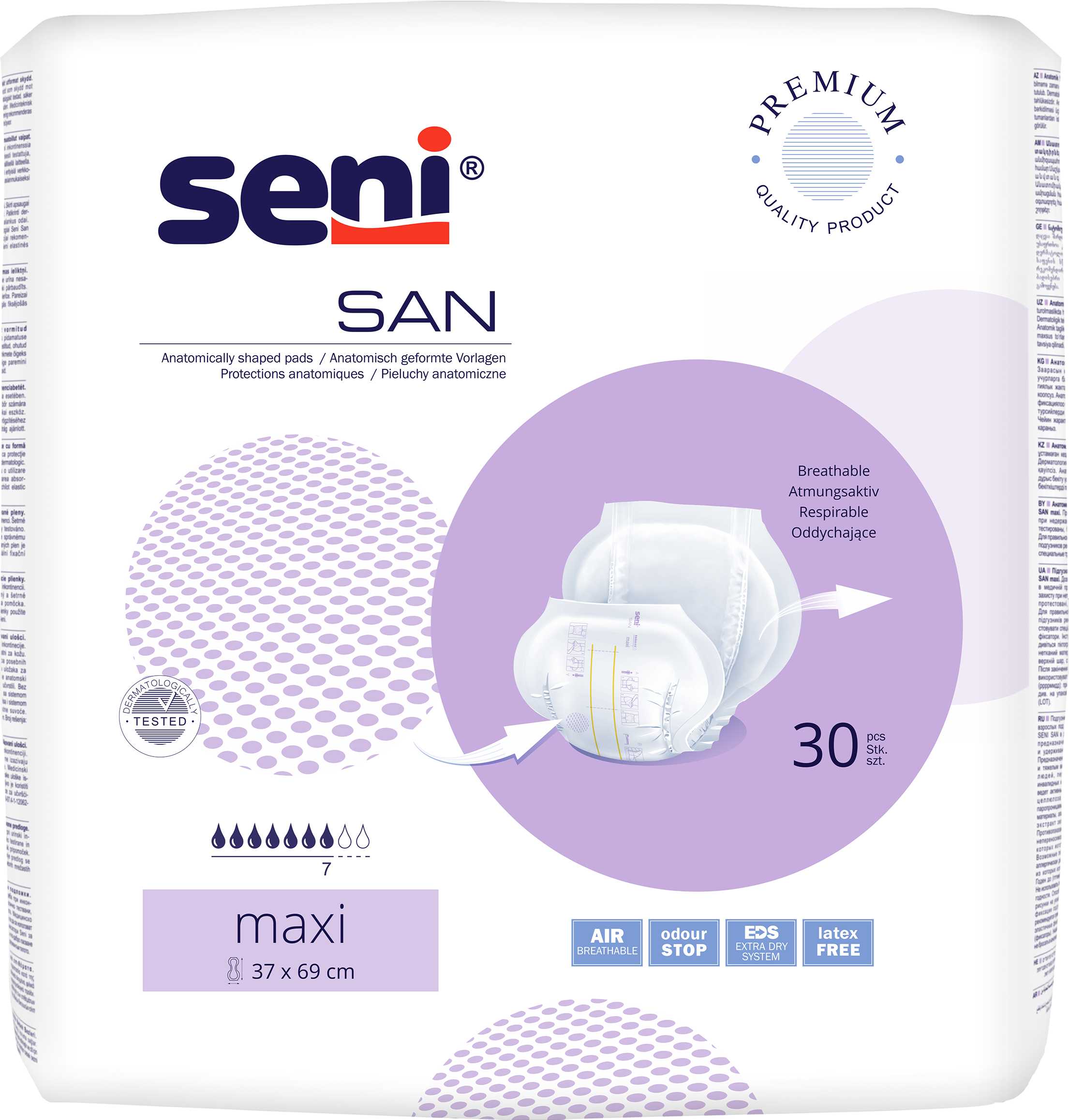 Inkontinenzvorlagen Seni San Maxi, Packung