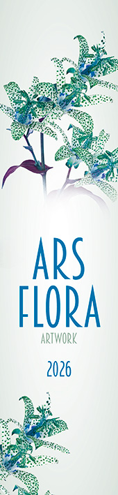 ars flora, Format 95 x 410 mm, Werbeeindruck 95 x 60 mm