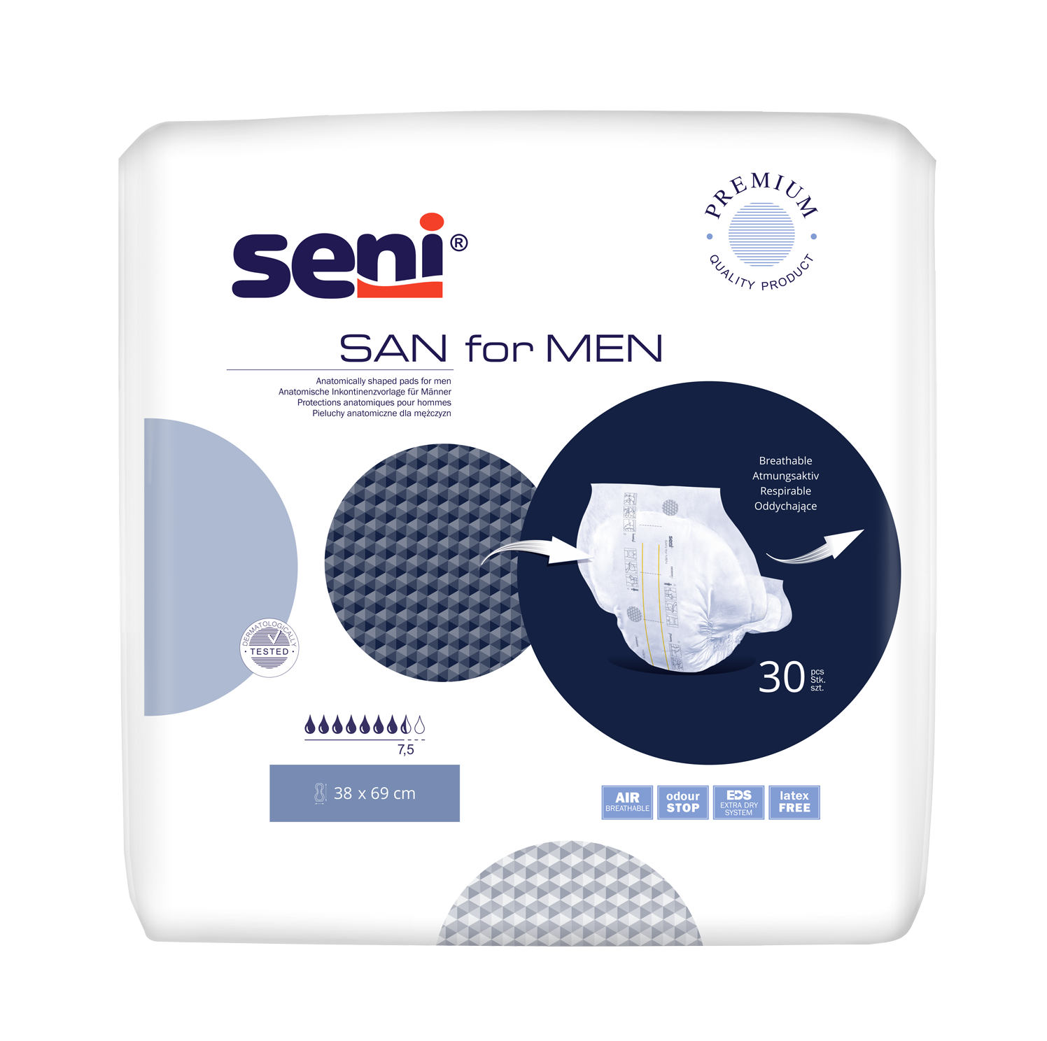 Inkontinenzvorlagen San Seni for Men