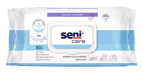 Seni Care Feuchtpflegetücher (VPE: 80 Stück)