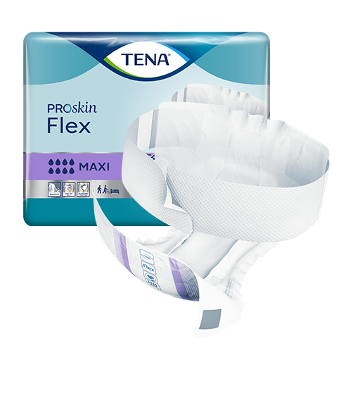 Vorlage mit Hüftbund TENA Flex PROskin Maxi XL (1Karton: 3x21 Stück)