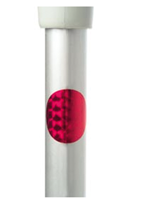 Reflektor zum Aufkleben rot