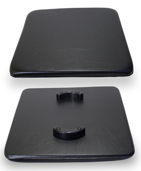 Abdeckplatte für Toilettenrollstuhl H720T ab 06HSL000001 schwarz