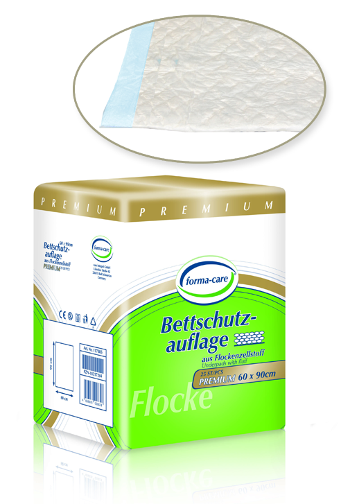 Flockenauflage forma-care PREMIUM 60 x 90 cm (1 Karton: 3 x 30 Stück)