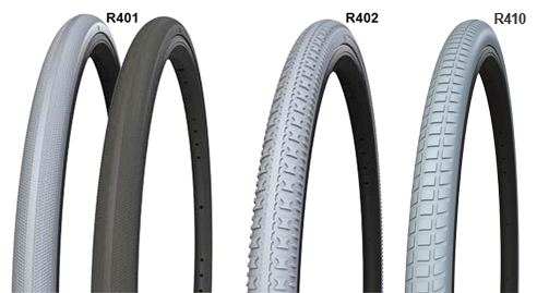 PU-Reifen 24x1(620x25)R401-20 grau