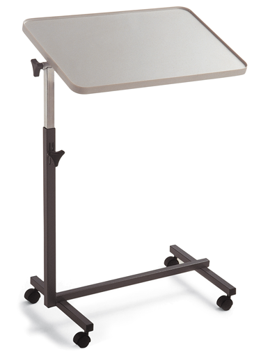 Bett-Tisch, Platte 40cmx60cm, Höhe 72-116cm