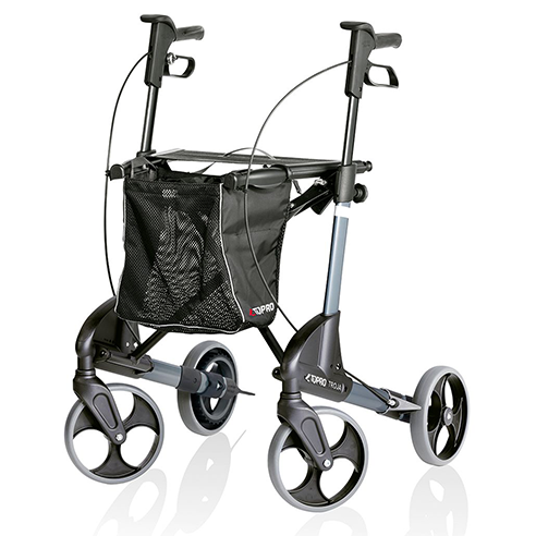 Rollator TOPRO Troja Neuro Standard M, dunkelgrau
