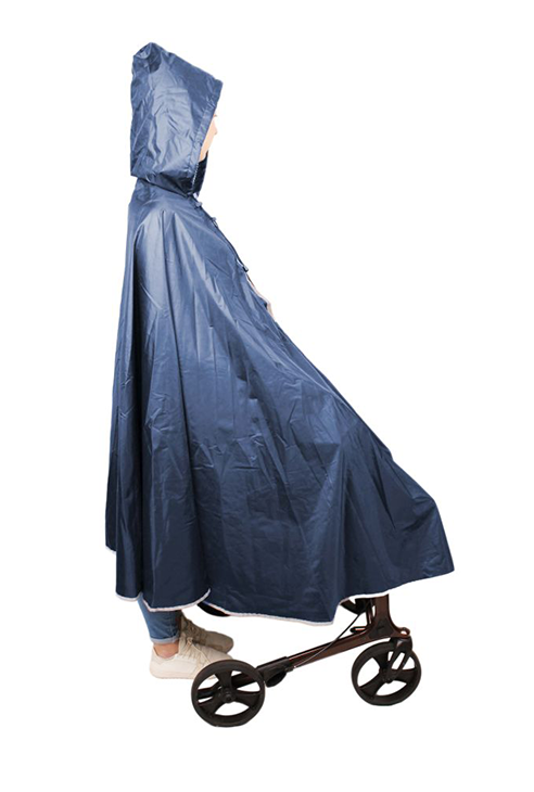 Rollator-Regenponcho ROLKO-rainPRO blau