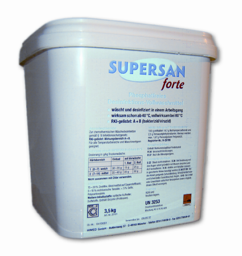 SUPERSAN forte desinfizierendes Vollwaschmittel 3,5kg